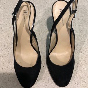 Black Velvet 3” heel